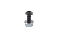 VITE TBEI M8x20 NERINOX DADO FLANGIATO ZIGRINATO M8 INOX