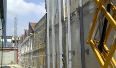 Installazione della struttura portante