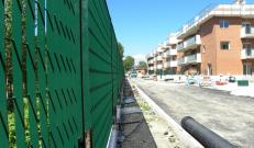 Recinzione Sterope in fase di assestamento