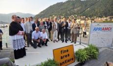 L'inagurazione del nuovo lungolago di Como con il parapetto Nuova Defim-Orsogril